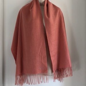 Chloe pink cashmere scarf pashmina shawl